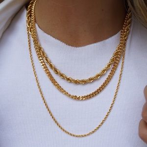 Aureum Chloe Gold Twist Necklace